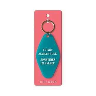 Sometimes I'm Asleep Keyring