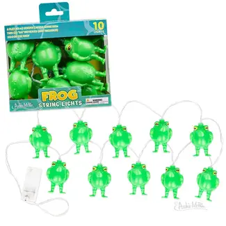 Archie McPhee String Lights - Frogs