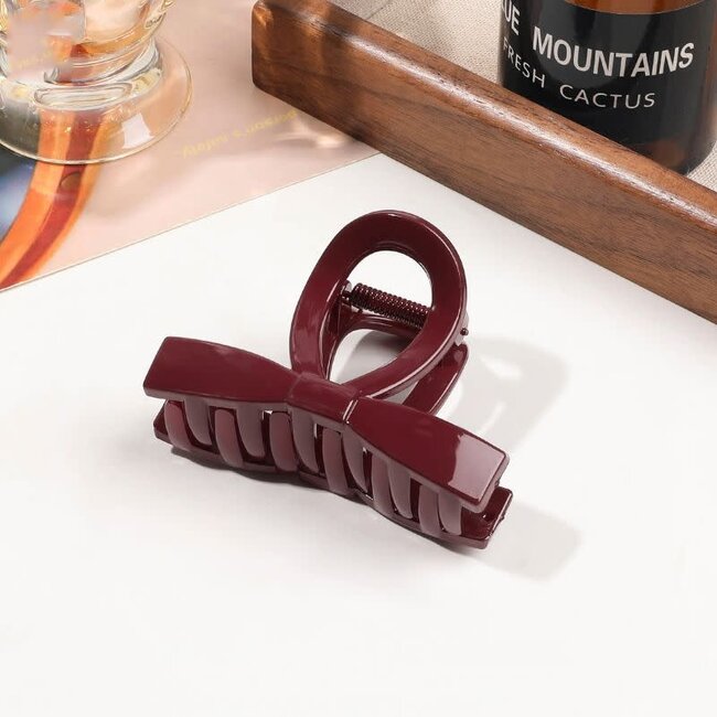 E&S Accessories Bow Hair Claw (more colours)