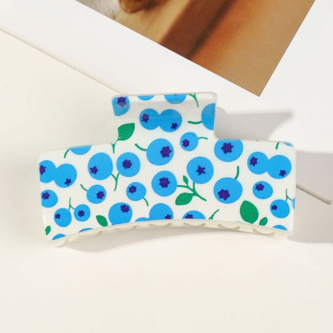 E&S Accessories Fruit Patterned Hair Claw (more designs)