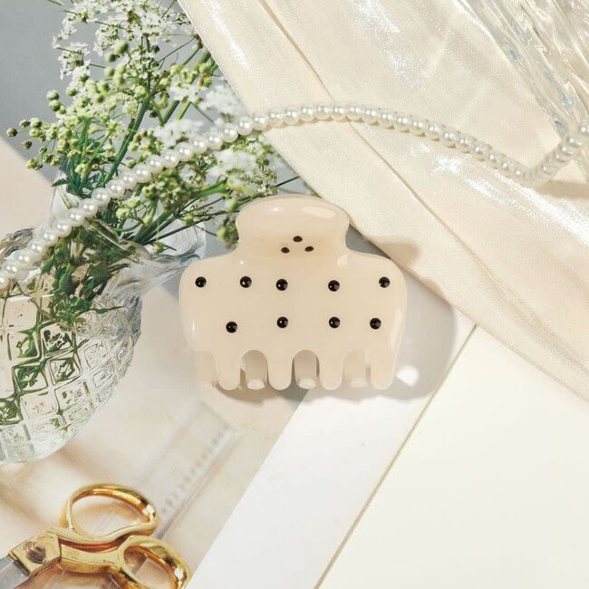 E&S Accessories Dotted Hair Claw (more colours)