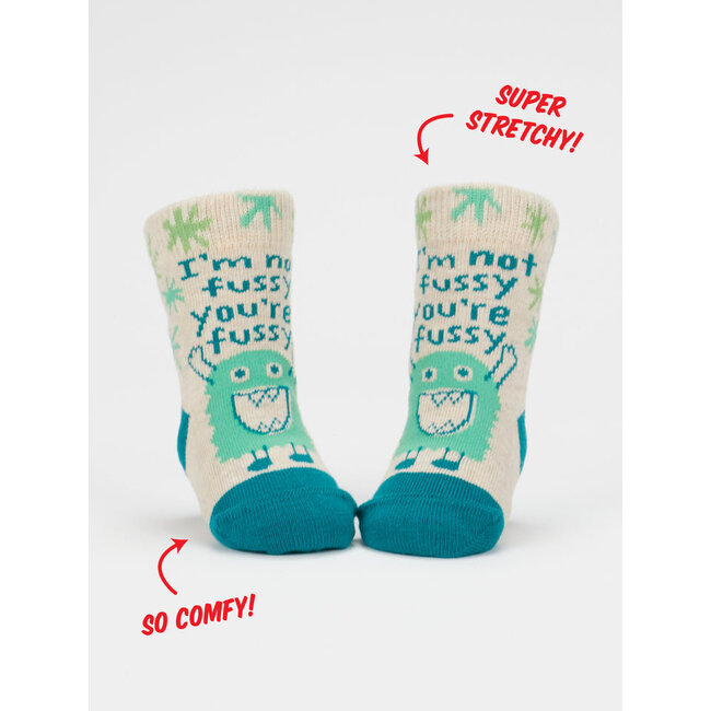 Blue Q Great with Parents/ Fussy Baby Socks