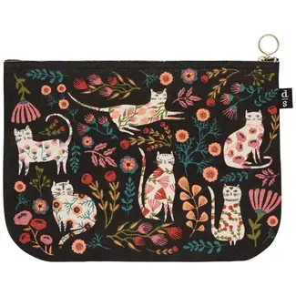 Danica Imports Catbloom Large Zipper Pouch