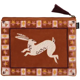 Danica Imports Folktale Embroidered Flat Pouch