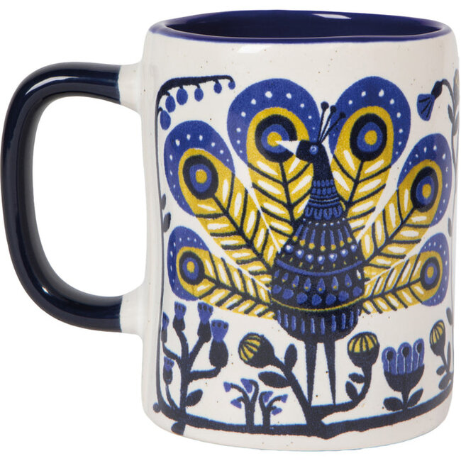 Danica Imports Peacock Perch Mug