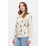 Cat & Wildflower Print Sweatshirt