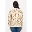 Mushrooms and Bugs Print Sweatshirt