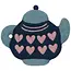 Danica Imports Teapot Felted Wool Trivet