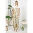 Retro Sunflower Wide Leg Overall