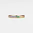 Rainbow Gemstone Ring in Gold