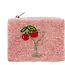 Beaded Coin Purse - Cocktails