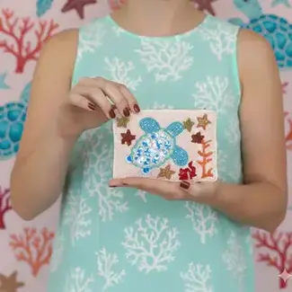 Coin Purse - Turtle Themed