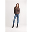 Papillon Cable Knit Pullover With Ribbed Detail (more colours)