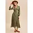 Long Sleeve Button Front Floral Maxi Dress (More Colours)