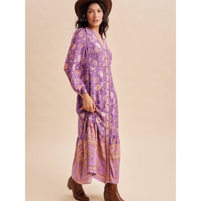 Floral Button Down Dress