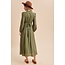 Long Sleeve Button Front Floral Maxi Dress (More Colours)