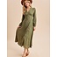 Long Sleeve Button Front Floral Maxi Dress (More Colours)
