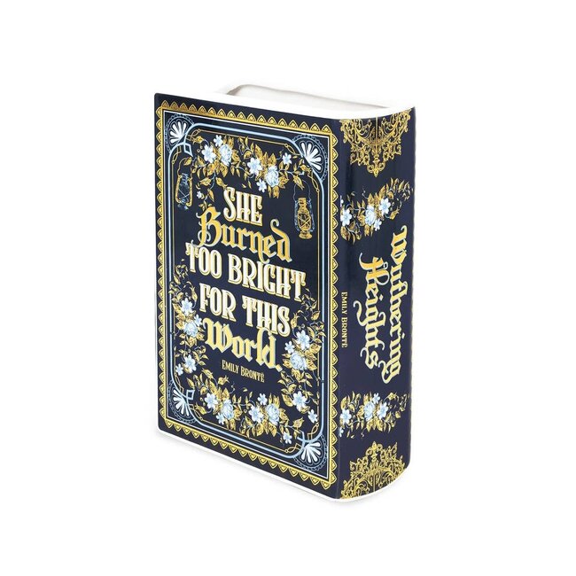 Large Book Vase - Wuthering Heights