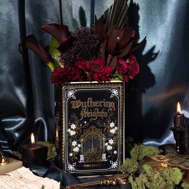 Large Book Vase - Wuthering Heights