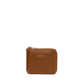 Matt & Nat Watson - Men's Vintage Wallet in Chili Matte Nickel