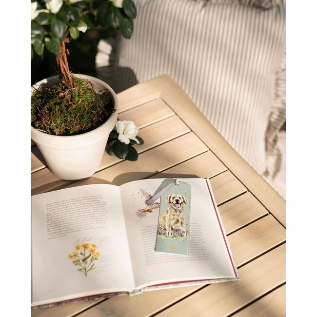 Wrendale 'GOLDEN MOMENTS' Dog Bookmark