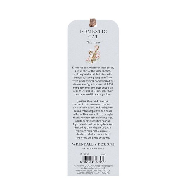 Wrendale 'HARMONY' Cat Bookmark