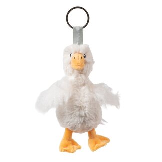 Wrendale 'PEARL' Goose Plush Keyring
