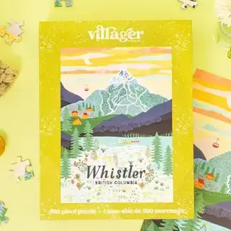 Villager Puzzle Whistler Mountain - 500 Piece Puzzle