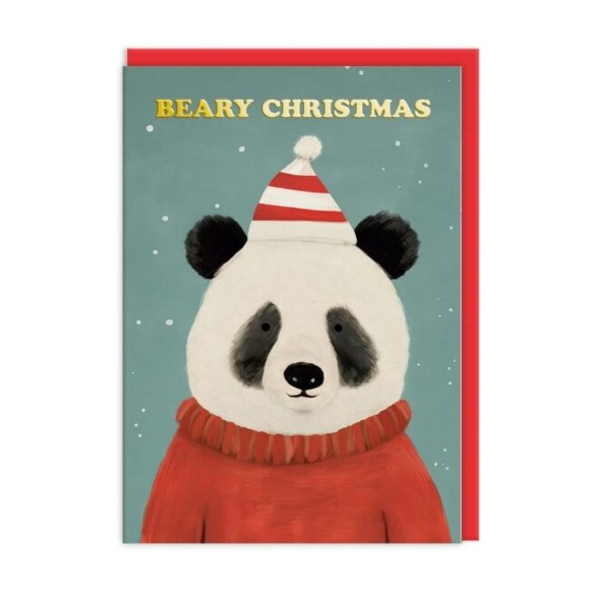 Card Pack of 9 - Festive Bears