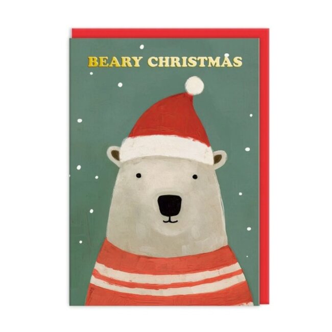 Card Pack of 9 - Festive Bears