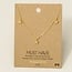 Gold Dipped Dainty Star Station Necklace (more colours)