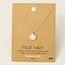 Gold Dipped Clam Shell Pendant Necklace (more colours)