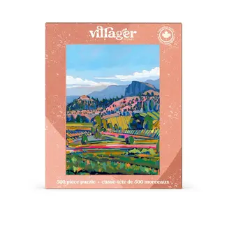 Villager Puzzle Wine Country - 500 Piece Puzzle