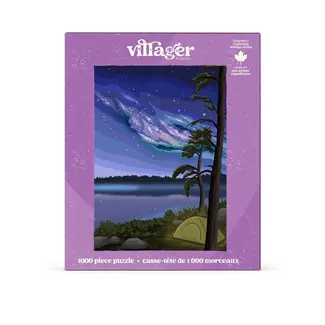 Villager Puzzle Northern Camping - 1000 Piece Puzzle
