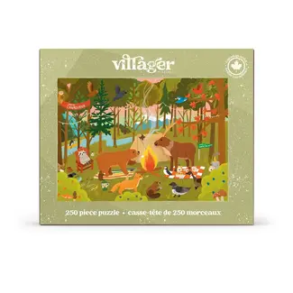 Villager Puzzle Camp Canadiana - 250 Piece Puzzle