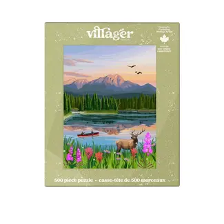 Villager Puzzle Jasper Flowers - 500 Piece Puzzle
