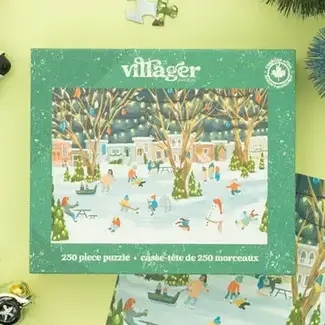 Villager Puzzle Neighbourhood Rink - 250 Piece Puzzle