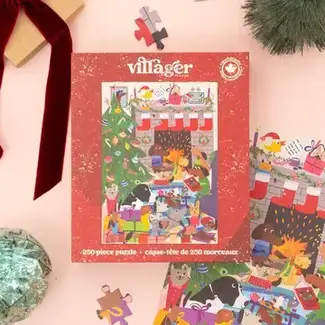 Villager Puzzle Merry Barkmas - 250 Piece Puzzle