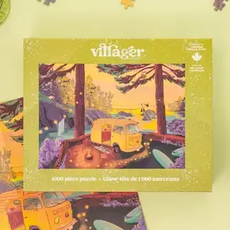 Villager Puzzle Twilight Campsite - 1000 Piece Puzzle