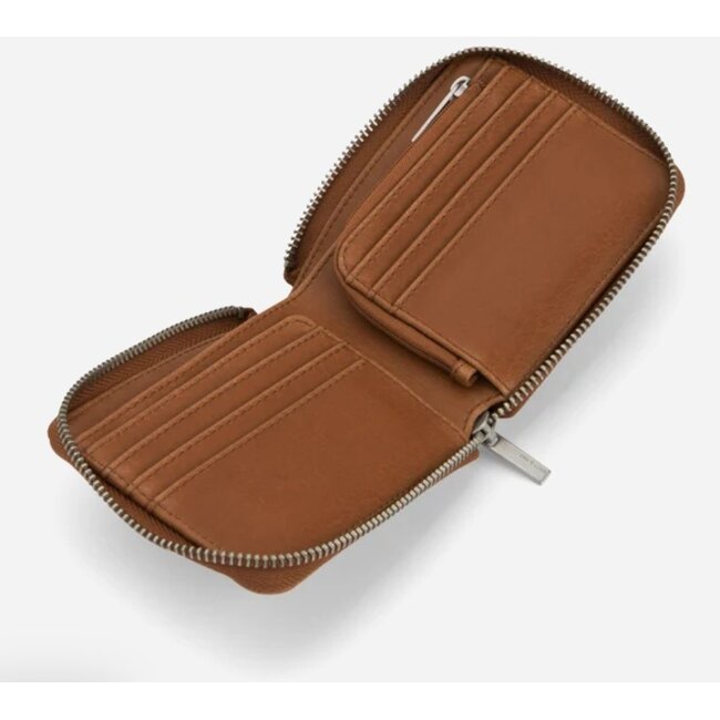 Matt & Nat Watson - Men's Vintage Wallet in Chili Matte Nickel