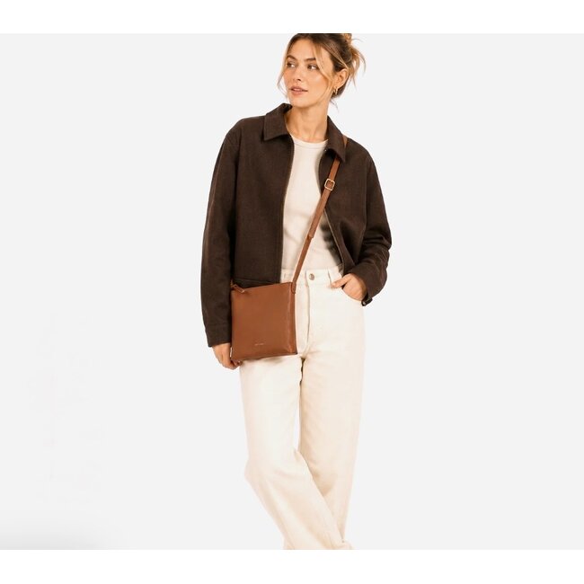 Matt & Nat Morse - Theme Crossbody Bag in Rust