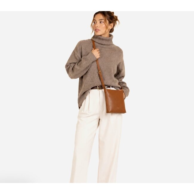 Matt & Nat Morse - Theme Crossbody Bag in Rust