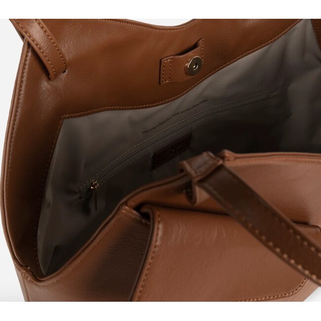Matt & Nat Giani Vegan Tote - Theme SM in Rust
