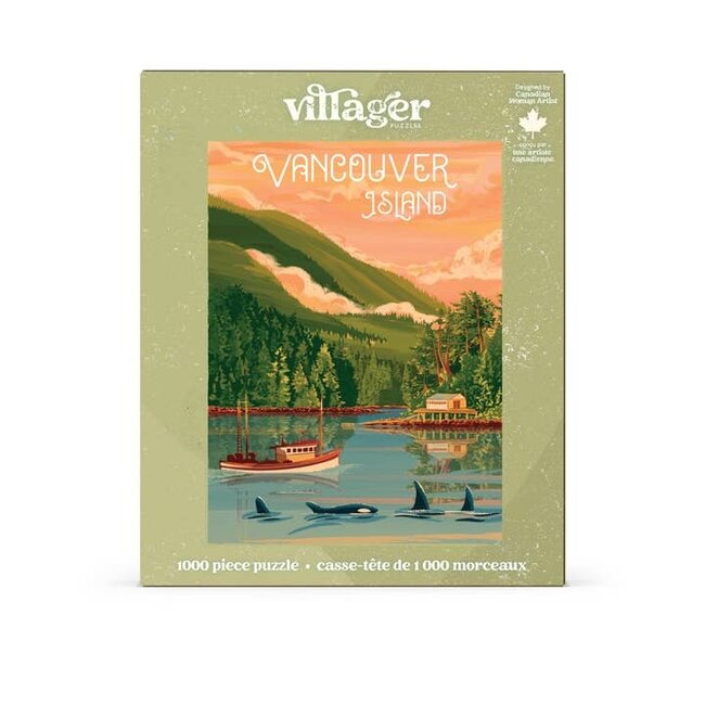 Villager Puzzle Vancouver Island  - 1000 Piece Puzzle