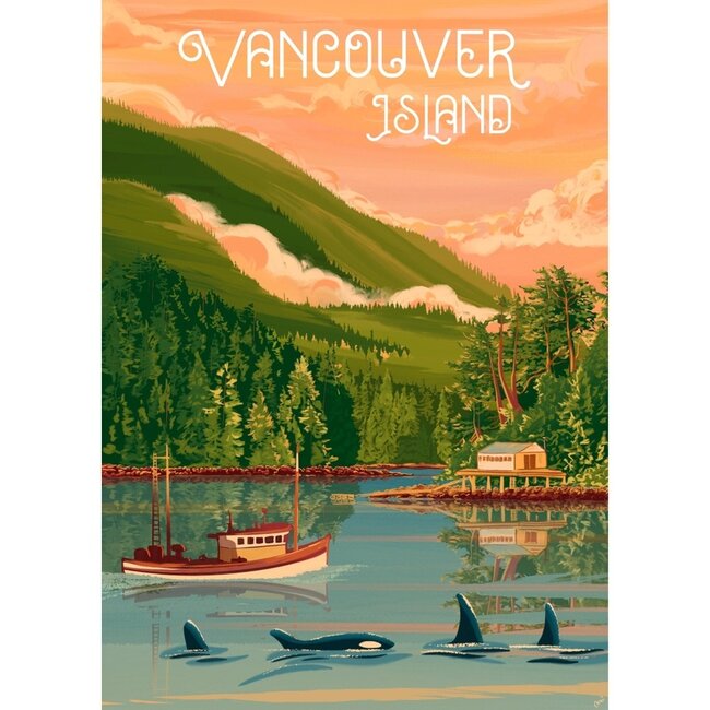 Villager Puzzle Vancouver Island  - 1000 Piece Puzzle