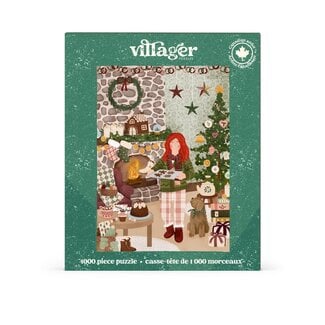 Villager Puzzle Cottage Christmas - 1000 Piece Puzzle