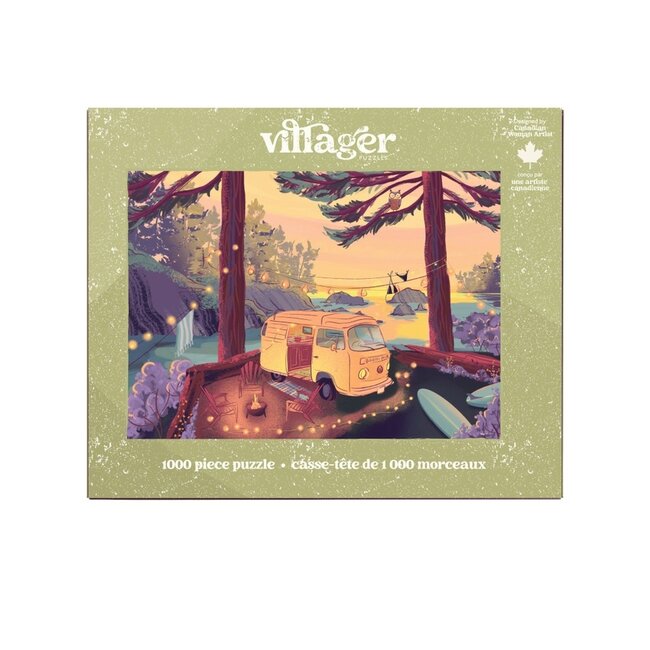 Villager Puzzle Twilight Campsite - 1000 Piece Puzzle