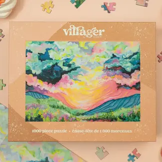 Villager Puzzle Daybreak 1000-Piece Puzzle