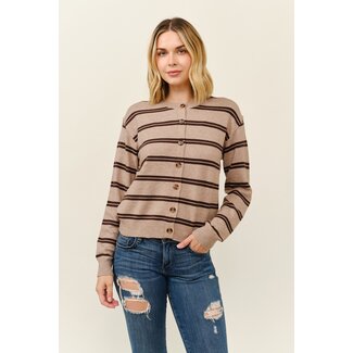 Carol Striped Cardigan (More Colours)