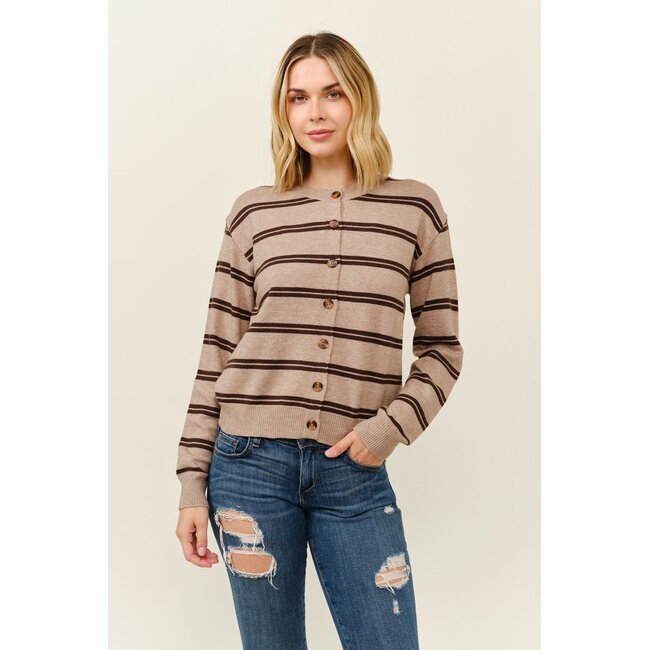 Carol Striped Cardigan (More Colours)